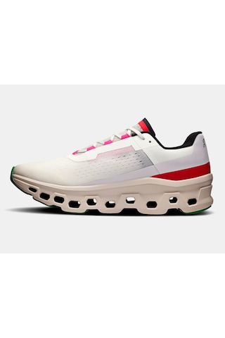 On Running On Runnıng Cloudmonster Spor Ayakkabı 61.97655 61.97655 Bey Beyaz - Kırmızı