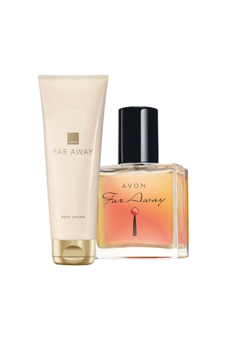 Avon Far Away Kadın Parfüm EDP 30 ML + Vücut Losyonu Paketi