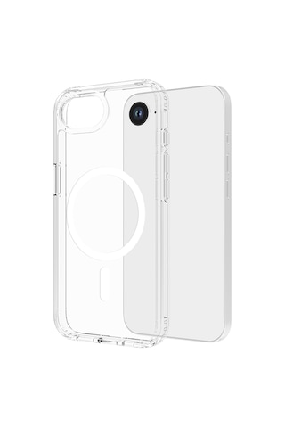 Buff Apple iPhone Uyumlu 16e Magsafe Air Hybrid Şeffaf Kılıf Crystal Clear