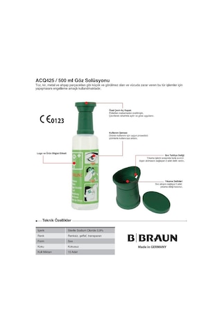 Starline  Acq425-Acq426 Göz Duşu Solüsyonu