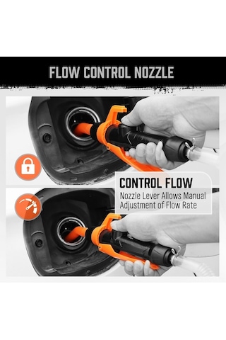 Pilli Yakıt Transfer Pompası - Benzin, Mazot Ve Su Taşımak İçin Pratik Çözüm