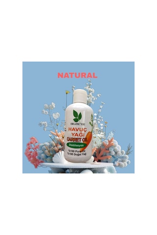 Organıc You Havuç Yağı Carret Oıl %100 Doğaldistilasyon 150 Ml