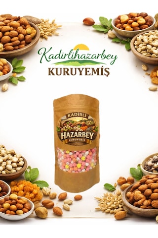 Kadirlihazarbey Şekerli Renkli Leblebi 200 G