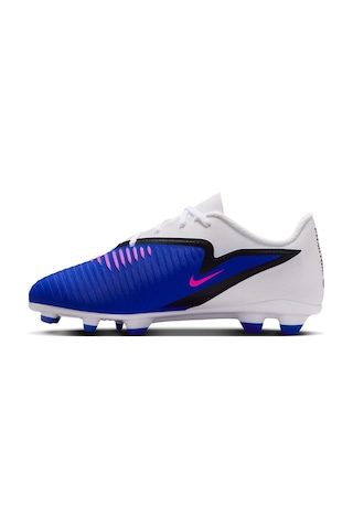 Nike Jr Phantom 6 Low Club Fg/mg Çocuk Futbol Krampon Mavi/beyaz