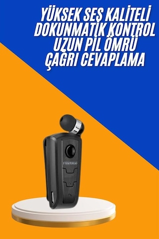 Mikrofonlu - 73 - Makaralı Bluetooth Kulakiçi Kulaklık Android Ve - Spt-gld - İos Uyumlu