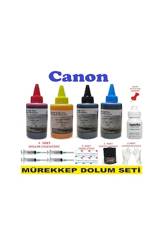 Canon Mg3550 Kartuş Dolum Seti Canon 540 Kartuş 541