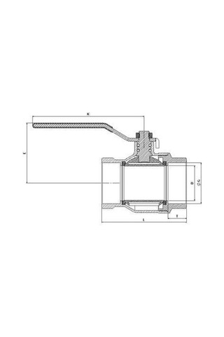 3/4 Küresel Vana Tam Geçişli Pn16 1''