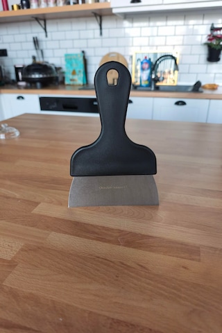 Dr.maya Geniş Metal Uçlu Spatula Siyah