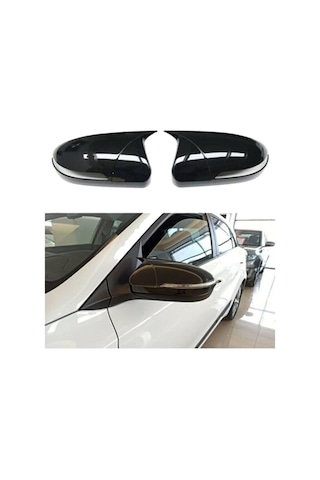 Hyundai I-20 Piano Black Ithal Batman Yarasa Ayna Kapağı 561909
