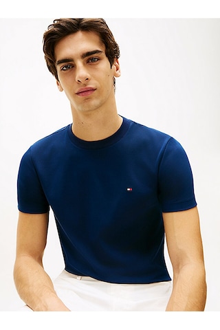 Tommy Hilfiger Mw0mw33202dcc Luxury Interlock Erkek Tişört Lacivert