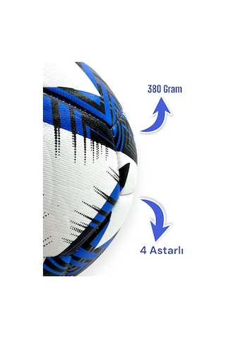 'Futbol Topu Çim Ve Beton Zemin Dikişli  Bsf100 Çok Renkli