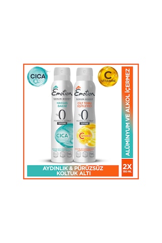 Serum Boost Koltuk Altı Hassasiyetine&kararmasına Karşı Etkili Deodorant 2x150 Ml %0 Alüminyum&alkol