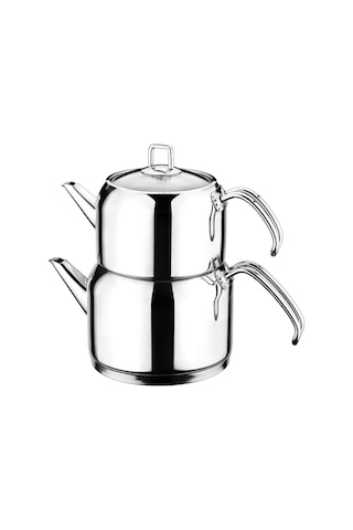 Evimsaray Çaydanlık Takımı Ece Orta Boy Gri