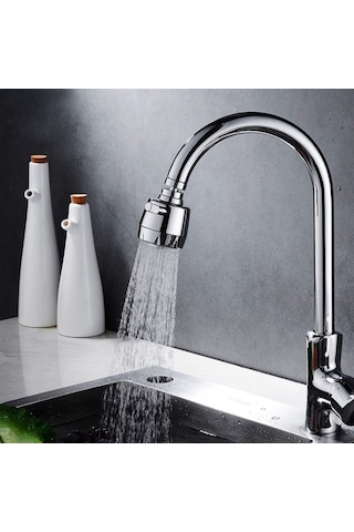 Adet Kısa 360 Derece Dönebilen Musluk Havalandırıcı Mutfak Musluk Başlığı 2 Modlu Ayarlanabilir Duş Başlığı Filtre Püskürtücü Mutfak Banyo İçin Diğer