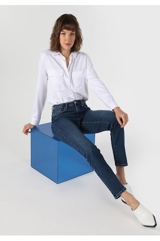 Colins Beyaz Kadın Gömlek U.kol Cl1053348 Q1.v2 Wht Beyaz