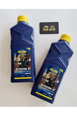 Putoline 4t 10w-40 2 Adet 1 Litre Scooter Motor Yağı