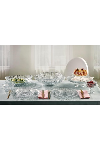 Lexroo Aurora Oval Dekoratif & Servis Tabağı - Tekli