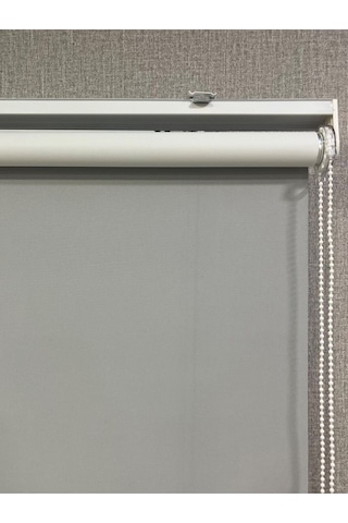 %100 Işık Geçirmez Blackout Stor Perde Açık Gri Açık Gri