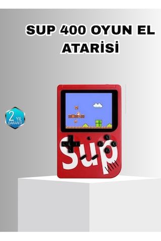 Sup Game Box El Konsolu 500 Oyunlu, Tv Bağlantılı, 5 Saat Oyun Süresi - Lisinya