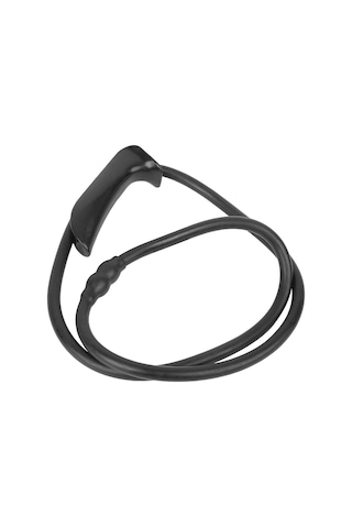 Aubyhe Lateks Gönüllü Okçuluk Egzersiz Aleti, El Kuvveti Geliştirici, Ergonomik Tutamaklı, Taşınabilir Outdoor Fitness Aracı, Siyah Siyah