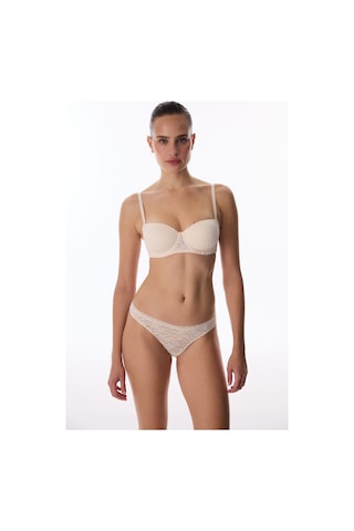 Penti  Bej Bloom Lace Dantel Balenli Sütyen