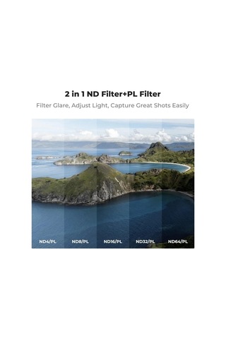 Mini 5 Pro Için Nd-pl Filtre Seti 6'lı Paket Cpl+nd4&pl+nd8&pl+nd16&pl+nd32&pl+nd64&pl