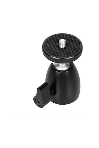 Ayex Ax-bh01 Mini Top Başlı Tripod Kafası Stabil Ve Esnek Açı Ayarlı Ball Head