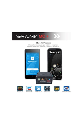 Vgate İcar VLinker MC+ BT 4.0 OBD2 Arıza Tespit Cihazı