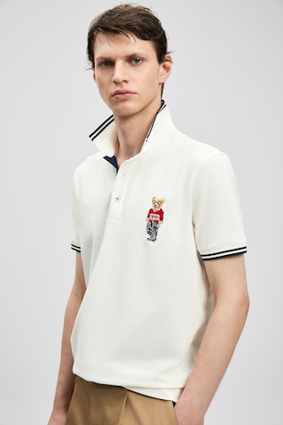 Lufian Brady Smart Erkek Polo Tişört Kırık Beyaz Kırık Beyaz 111040245100510 Kırık Beyaz