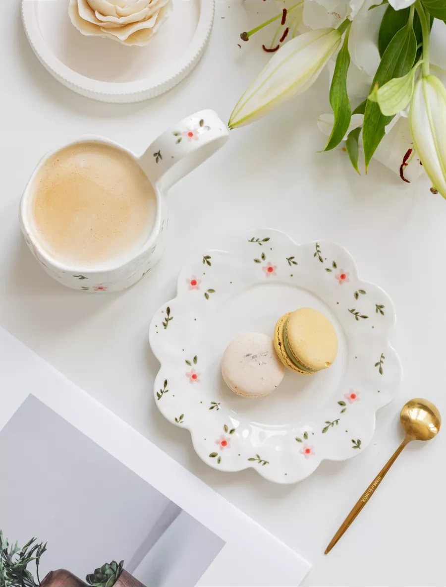 Perex Çay Takımı Tabak Ve Kupası, 350 Ml 245583273 Beyaz