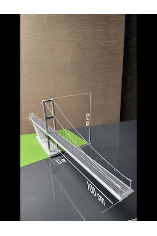 E Design Kısa Model 3D Dahili Led Aydınlatmalı Boğaz Köprüsü Modülü