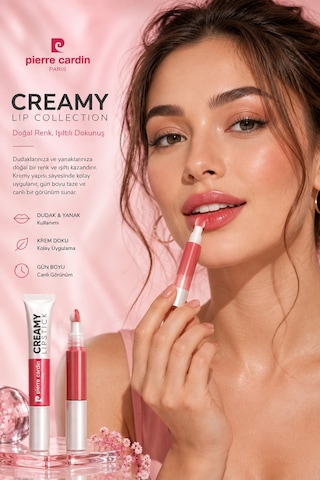 Pierre Cardin Creamy Lipstick Perfect Pink 003