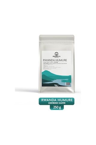 Rwanda Humure Çekirdek Kahve 250g Nitelikli Orta Kavrulmuş Çekirdek