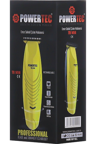 Powertec TR-1414 Sakal Tıraş Ense Makinesi