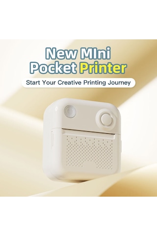 Teltree D3 Termal Etiket Yazıcı 200dpı - Bluetooth, Aı Portre, Multidil Uygulama, 1200mah Pil - Pembe Set: 15mm Etiket 5'li + Renkli Kağıt 3'lü + Kalem 12'li Siyah