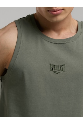 Everlast Ever Essentials Regular Haki Erkek Kolsuz Tişört Haki
