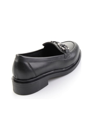Siyah Kadın Loafer Ayakkabı K01257068209