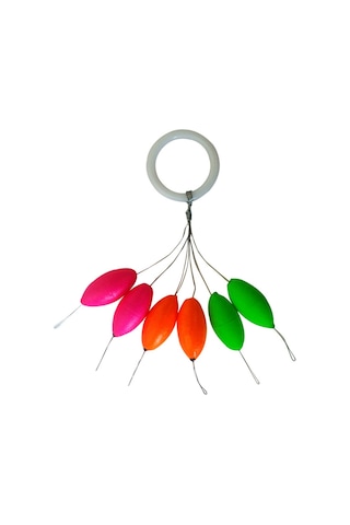 Crystal Renkli  Kauçuk Stopper No.3 (6'lı)