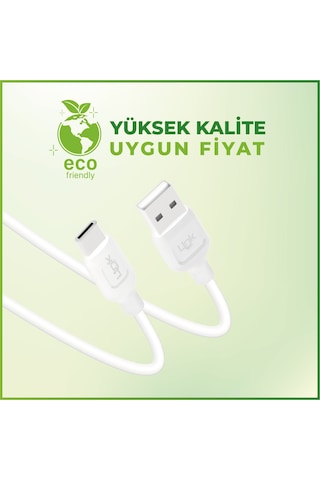 LinkTech K450 Strong 3A USB-Type-C Data/Şarj Kablosu 1mt