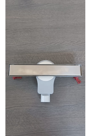 Paslanmaz Duş Kanalı Gizli Yer Süzgeci 30cm Boyunda 304 Kalite Parlak Banyo ,wc,koku Yapmaz. 1 Adet