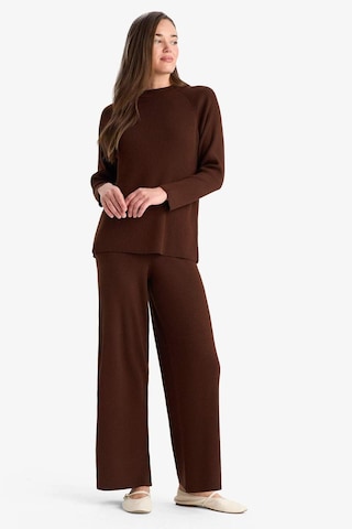 Defacto Regular Fit Düz Paça Pantolon D6912ax25wnbn227 Kahve