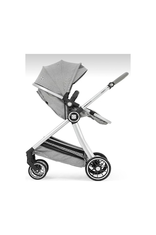 4'lü Set / Comfy Life Seyahat Sistem Bebek Arabası / Oto Koltuğu Kahverengi