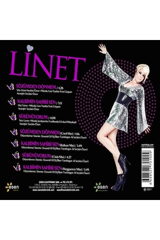 Linet - Kalbimin Sahibi Sen CD