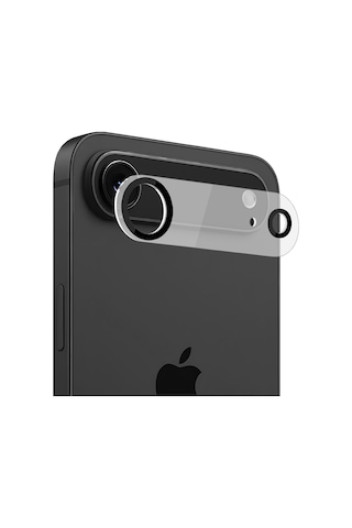 Buff Apple Uyumlu iPhone 17 Air Şeffaf Kamera Lens Koruyucu Şeffaf
