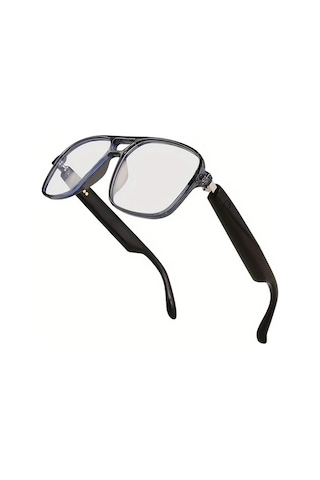 Honeybeeshop Lıfebee Siyah Akıllı Ses Gözlük Dokunmatik Kontrol Kablosuz Kulaklık Mikrofon Usb Şarj Eller Serbest Aramalar Sesli Asistan Uyumlu