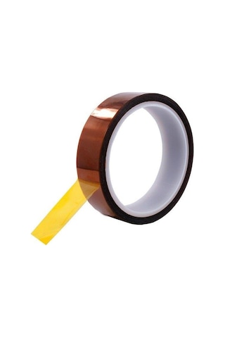 Kapton Tape Yanmaz Bant 15 Mm 30 Metre
