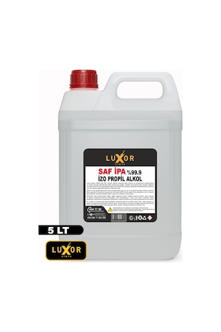 Luxor Kimya Saf İpa %99.9 İzopropil Alkol 5 L