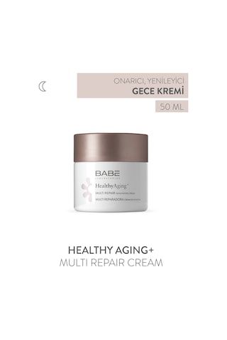 Babe Healthyaging+ Multi Repair Night Cream 50ml - Yenileyici Gece Bakım Kremi