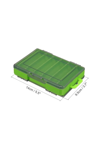 Shufa Lure Box Çift Taraflı Lrf Yem Kutusu 85mm - Yeşil