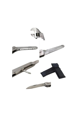 Geeroyoo Kılıflı 4 Fonksiyonlu Orta Boy İngiliz Anahtarı Uygun,